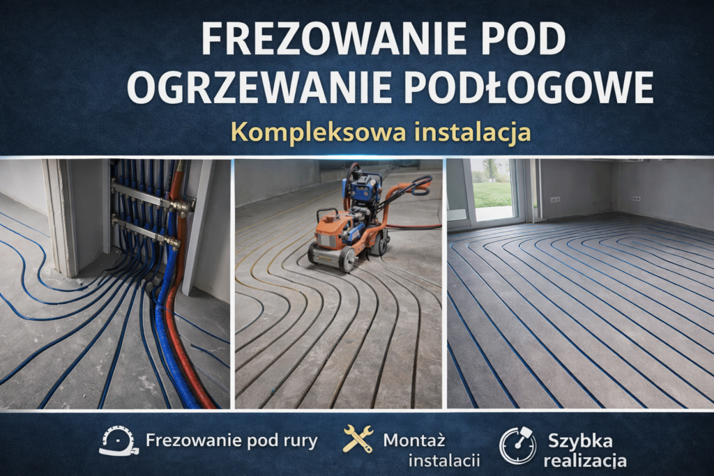 frezowanie pod ogrzewanie lodz
